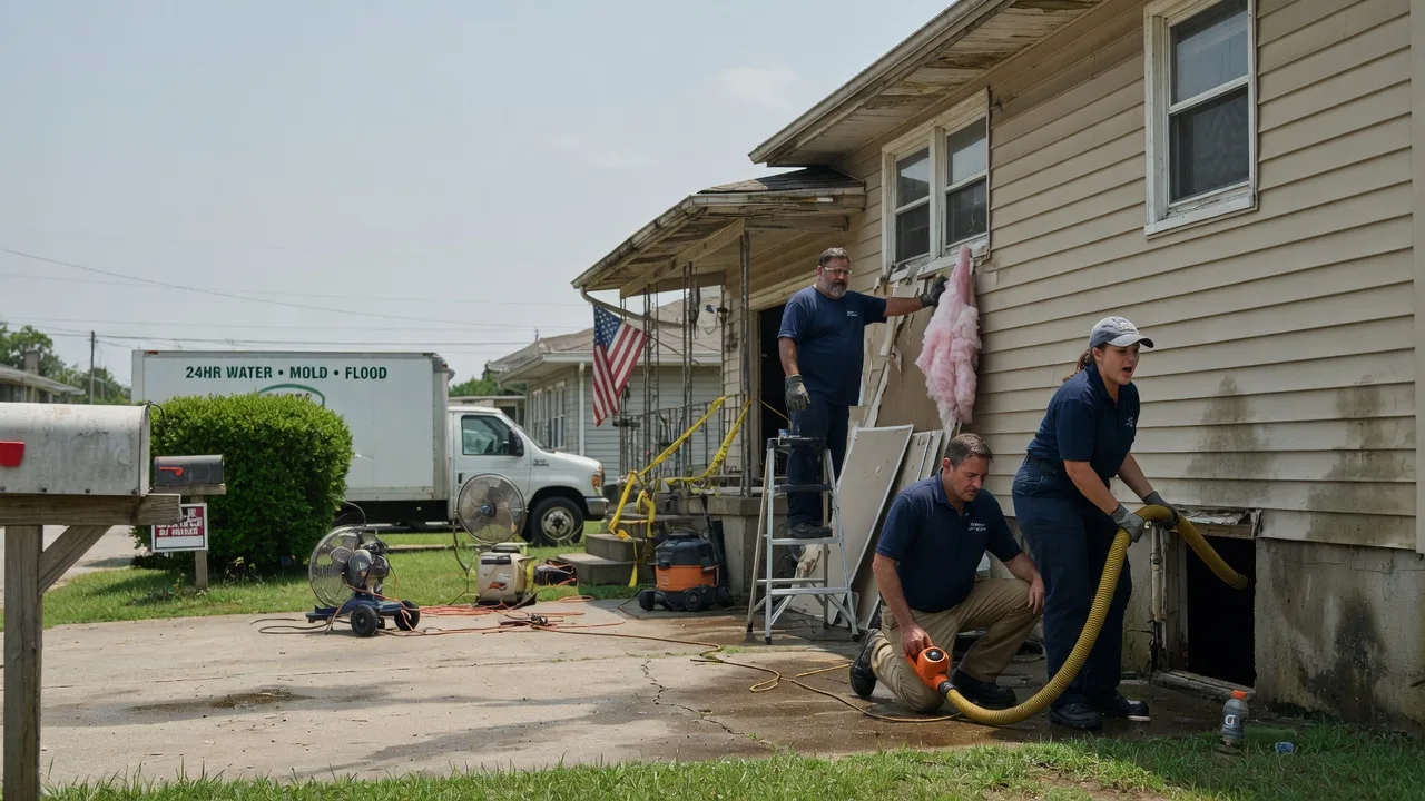 Water Damage Repair in New London, MN near me